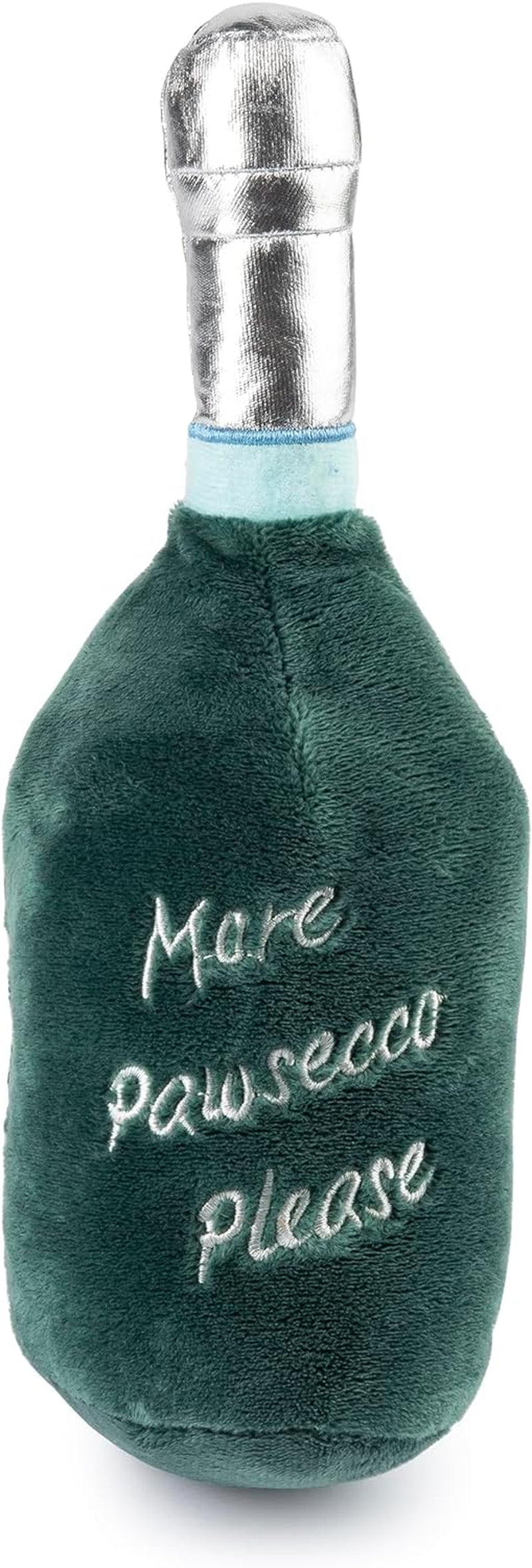 Pawsecco Plush Designer Dog Toy - Interactive Squeaker for All Breeds, Machine-Washable & Safe!