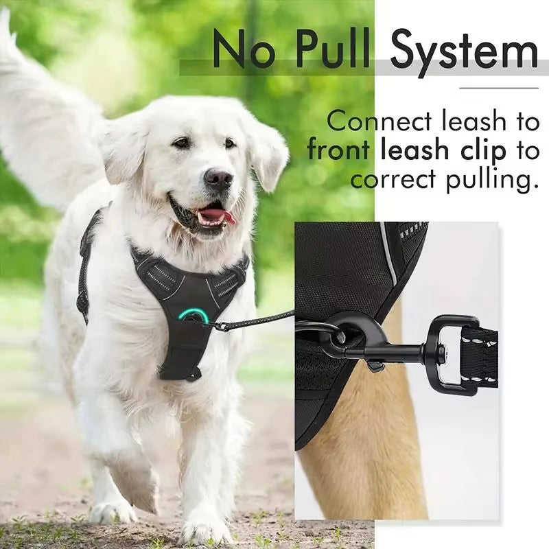 Reflective No-Pull Safety Harness