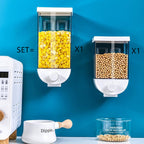 Wall Mounted Easy Press Cereal Dispenser  