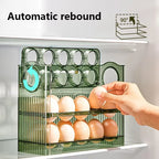 Egg Storage Organizer and Fresh-Keeping Case for Refrigerator - Kitchen Storage Solution