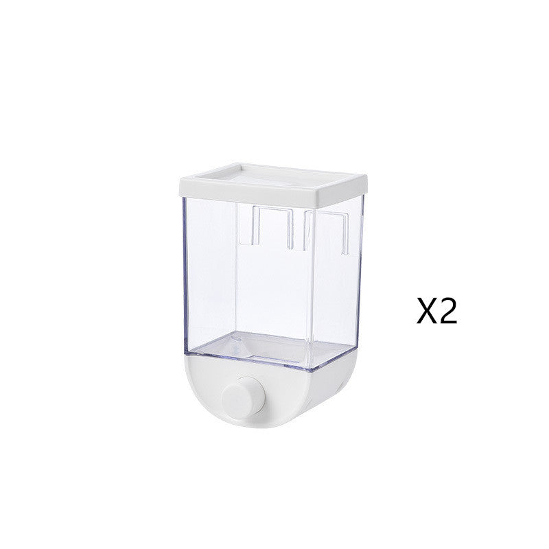 Wall Mounted Easy Press Cereal Dispenser  