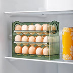 Egg Storage Organizer and Fresh-Keeping Case for Refrigerator - Kitchen Storage Solution