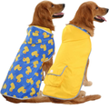 Reversible Hooded Raincoat  for Dogs 