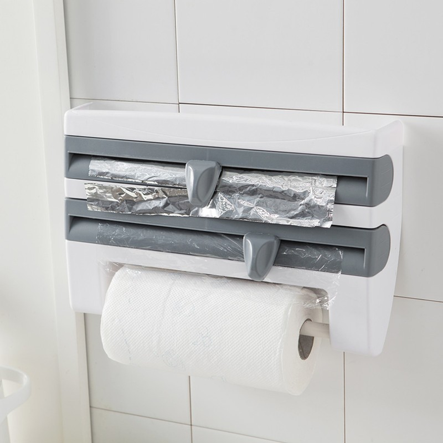 Modern Kitchen Roll & Foil Station