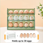 Egg Storage Organizer and Fresh-Keeping Case for Refrigerator - Kitchen Storage Solution
