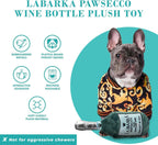 Pawsecco Plush Designer Dog Toy - Interactive Squeaker for All Breeds, Machine-Washable & Safe!