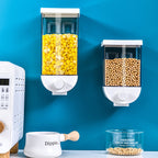 Wall Mounted Easy Press Cereal Dispenser  