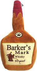 Barker's Mark Large Plush Squeaky Dog Toy – Durable Soft Toy for Indoor Play and Fetch for Dogs of All Sizes