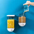 Wall Mounted Easy Press Cereal Dispenser  